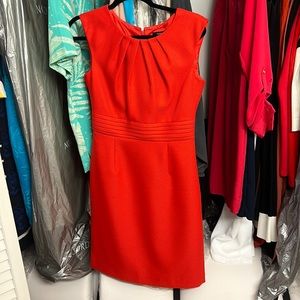 Tahari red dress for business or parties size 4
